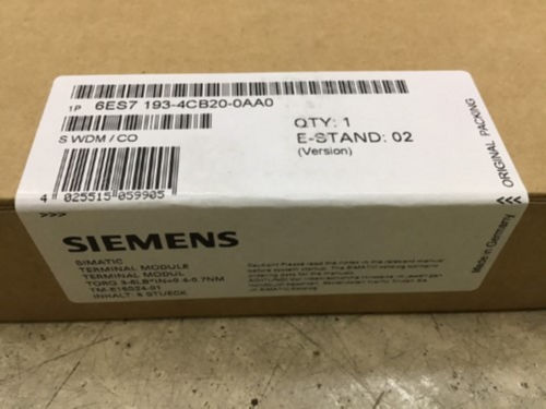 6ES7193-4CB20-0AA0-SIEMENS PROGRAMMABLE LOGIC CONTROLLER