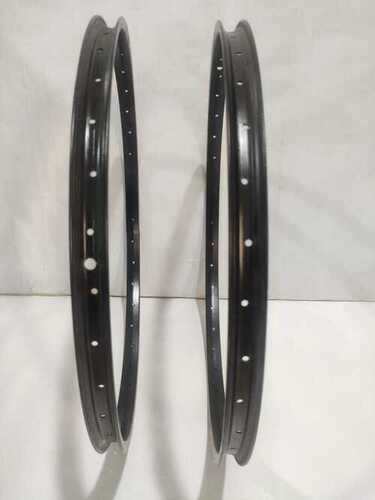 BICYCLE STEEL RIM  24 INCH BLACK