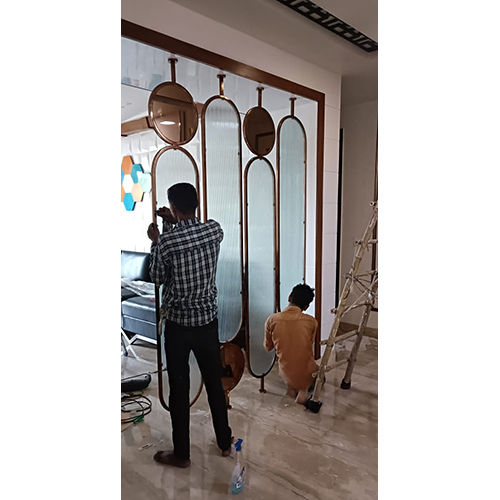 Copper Pvd Coated Mirror Partition