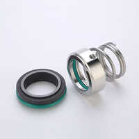 Silver-black Single Coil Conical Spring Mechanical Seals For Water Pumps
