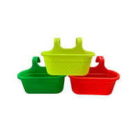 Double Hook Hanging Flower Pots
