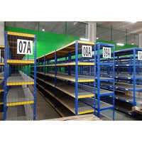 Blue Industrial Boltless Shelving System