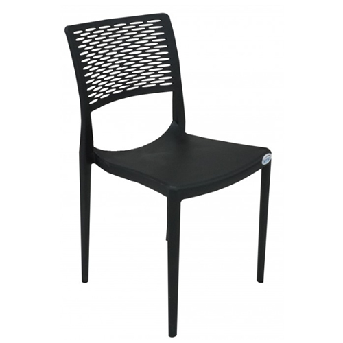 KW-CH 007 (BLK)-SPRING CHAIR (BLACK)