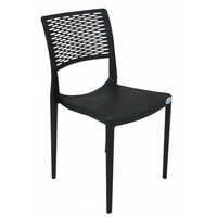 Kw-ch 007 (blk)-spring Chair (black) - Assembly: No Assembly Required