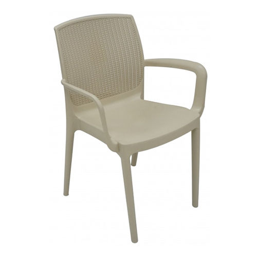 KW-CH 008 (BE)-BETTA WITH ARM CHAIR (BEIGE)