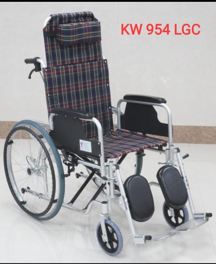 KW 954 LGC WHEELCHAIR ALUMINIUM RECLINING