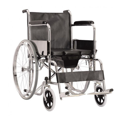 KW 609U - WHEELCHAIR COMMODE (U-CUT)