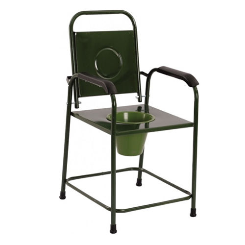 KW 455 (M) - COMMODE CHAIR METAL MALE TYPE