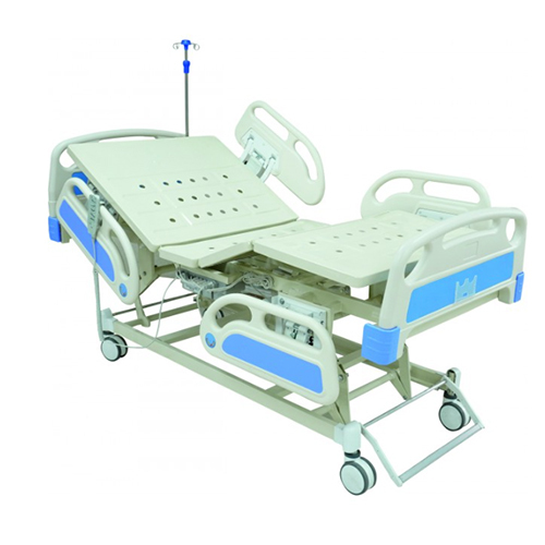 ICU BED - KW 352 - IMPORTED 5 FUNCTION ELECTRIC COT WITH ABS SIDE RAILS