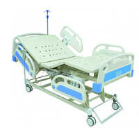 ICU BED - KW 352 - IMPORTED 5 FUNCTION ELECTRIC COT WITH ABS SIDE RAILS