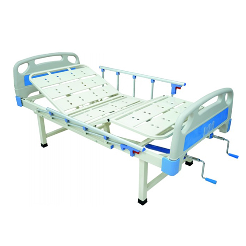 KW 474 - FOWLER COT WITH ALUMINIUM RAILINGS and ABS BOARDS