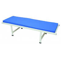 Kw 417 - Attender Cot - Color: White Blue
