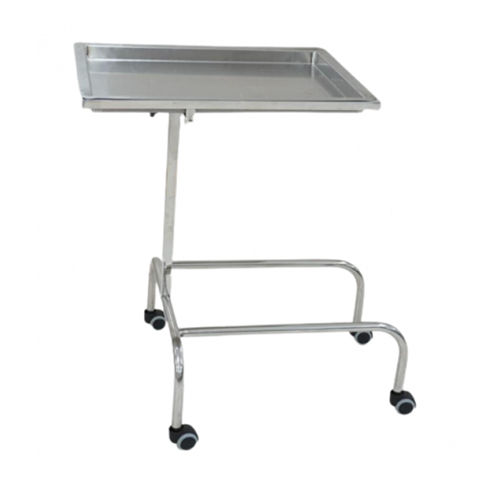 KW 433 (SS) - MAYO TROLLEY STAINLESS STEEL