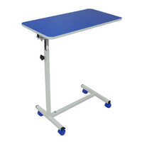 Height Adjustable Kw 426 - Overbed Table Knob Type - Color: Blue Grey