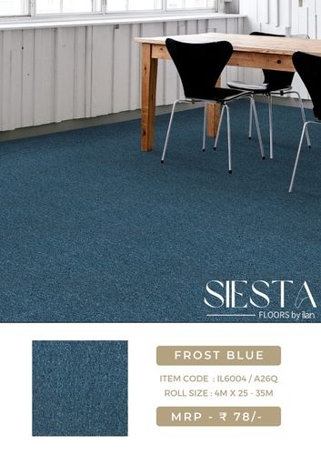 Frost Blue Wall To Carpet