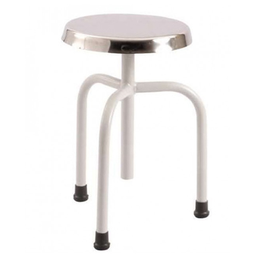 KW 421 (MS) - STOOL POWDER COATED WITH SS TOP