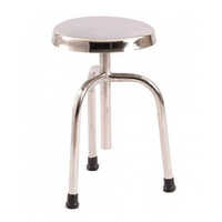 Kw 498 (ss) - Stool Stainless Steel - Color: Silver