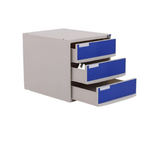 KW 484 (B) - CRASH CART TROLLEY BOX BLUE