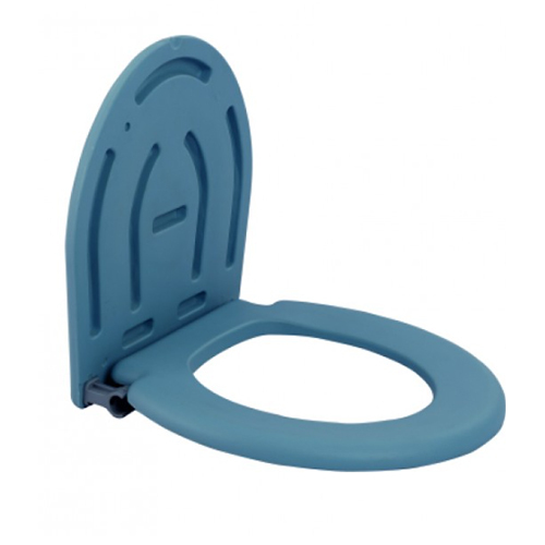 KW 21 (G) - SEAT & LID GREY FOR COMMODE CHAIR