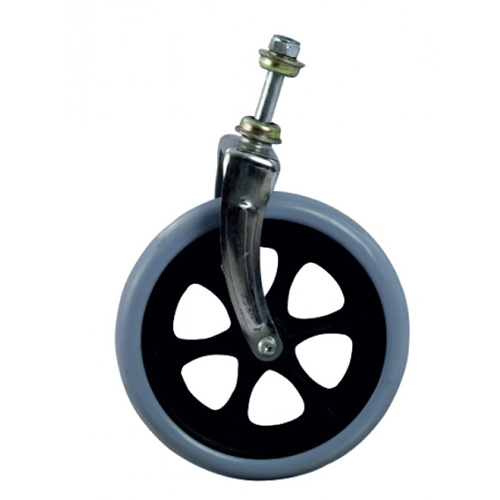 KW 02 - 8 WHEEL WITH CLAMP FOR WHEELCHAIR