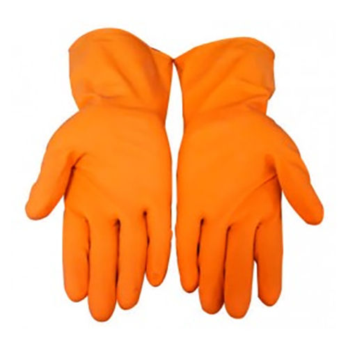 KW 543 (H-O) - KITCHEN GLOVES HEAVY - ORANGE