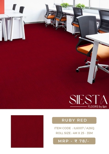 Ruby Red Wall To Wall Carpet