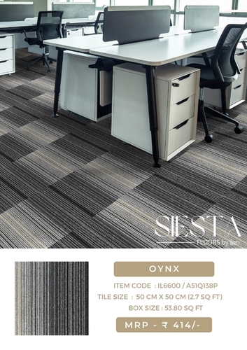 OYNX IL 6600 CARPET TILES By ILAN COLLECTION PRIVATE LIMITED
