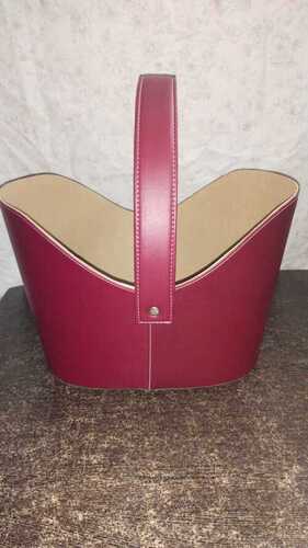 leather gift baskets
