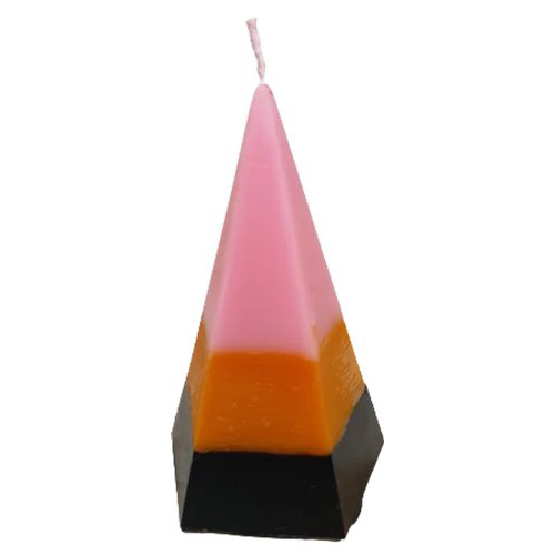 Hexa Tri Colour Aroma Candle