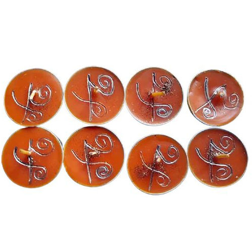 Zibu Symbol Tealight Candle Set Of 10