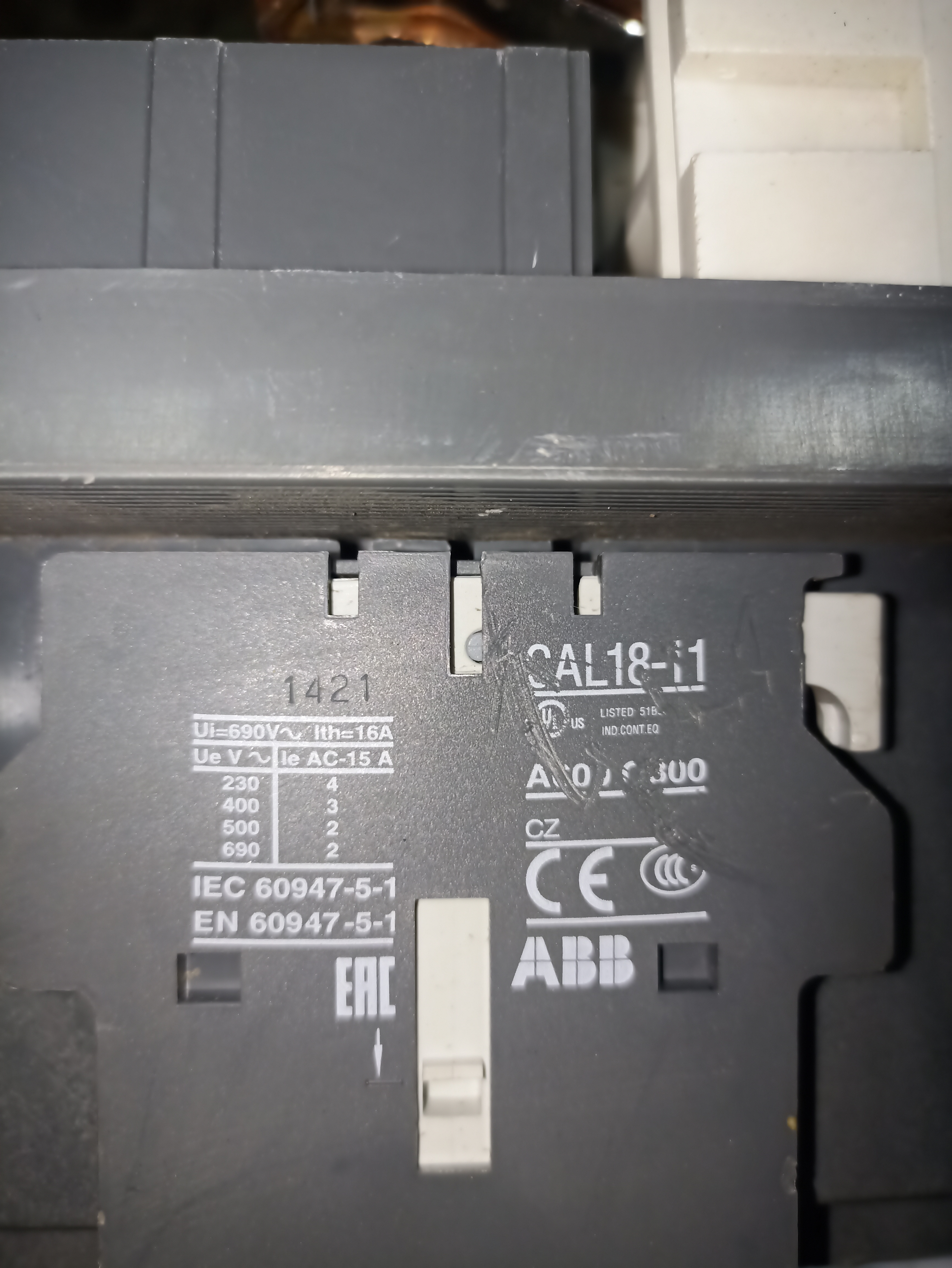 ABB AF400-30 CONTACTOR