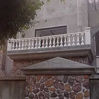 White Grc Baluster Railing - Color: Brown