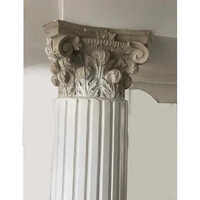 White Grc Column - Color: As Per Availability