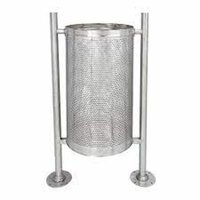 Dustbin Perforated Pedal Bin SS 202 Grade