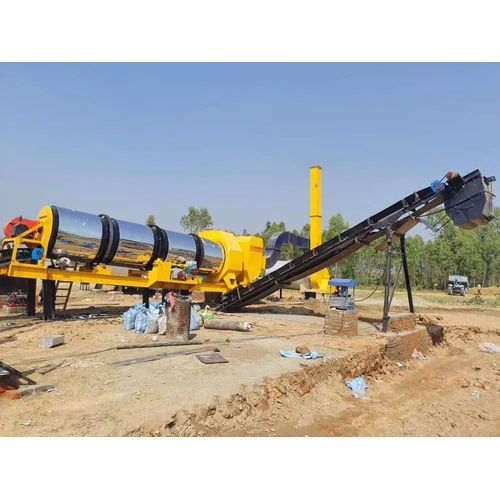 DM-50 Asphalt Hot Mix Plant And Road Construction Machine