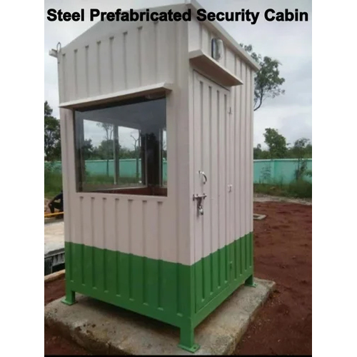 Steel Prefabricated Security Cabin