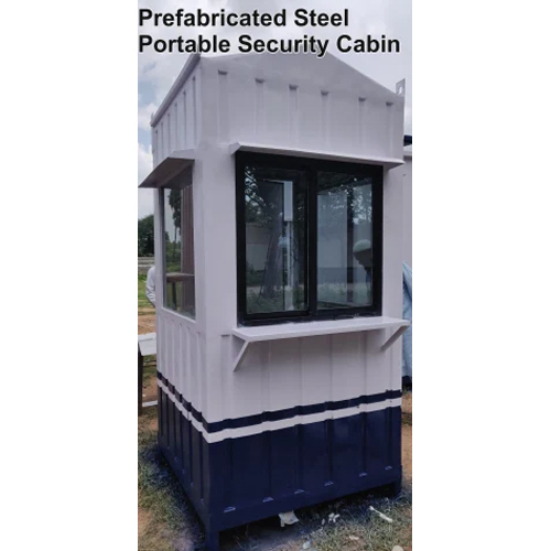 Prefabricated Steel Portable Security Cabin