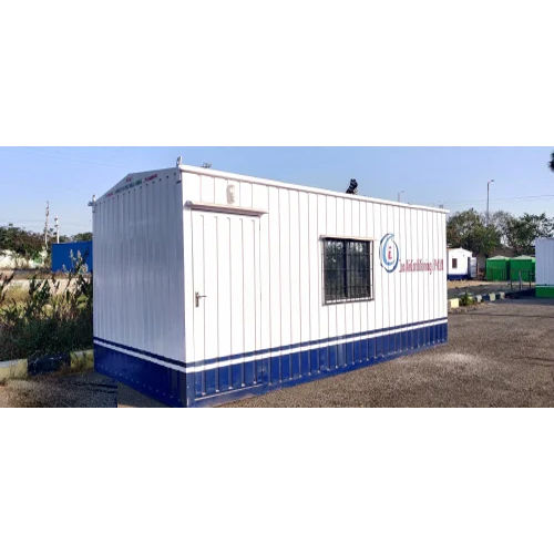 White Modular Prefabricated Portable Office Cabin