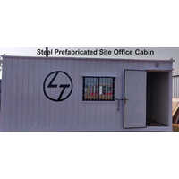 Steel Prefabricated Site Office Cabin - Color: Costomized