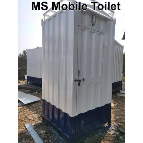 Mild Steel Mobile Toilet