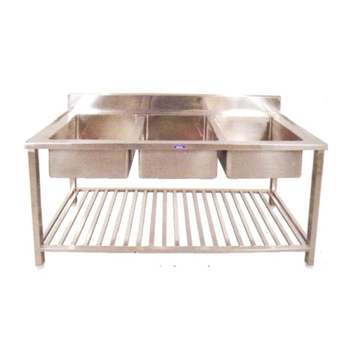 Three Sink Unit