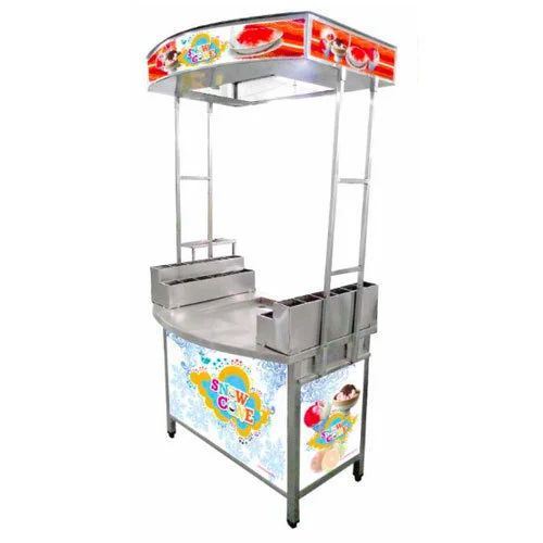 Semi Automatic Ice Gola Stall