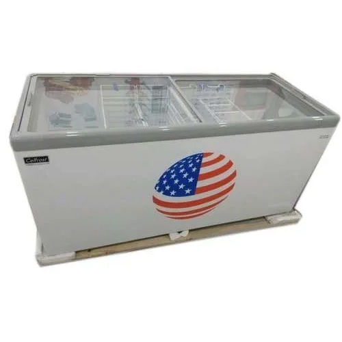 Commercial Glass Top Freezer