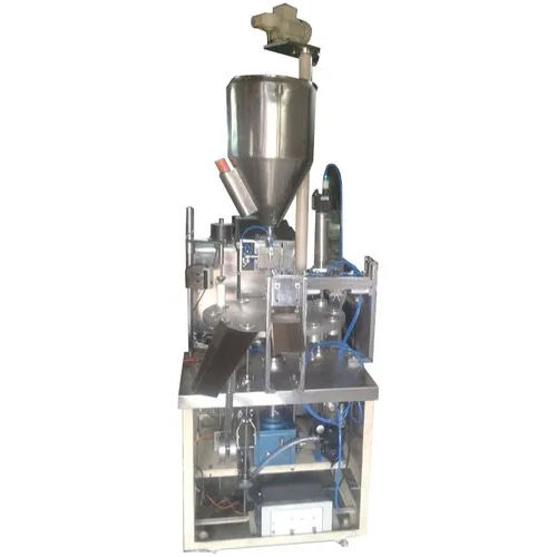 Semi Auto Tube Filling and Sealing (Hot Air) Rotary Machine