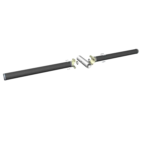90mm X 2000 mm Fine Bubble Tube Diffuser With C Type Saddle Connection