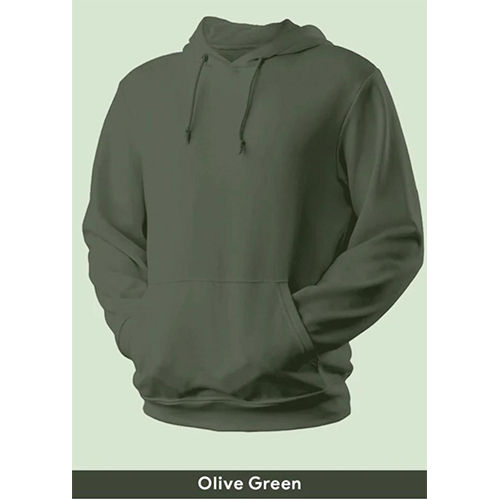 MSH-004 Mens Olive Green Hoodie