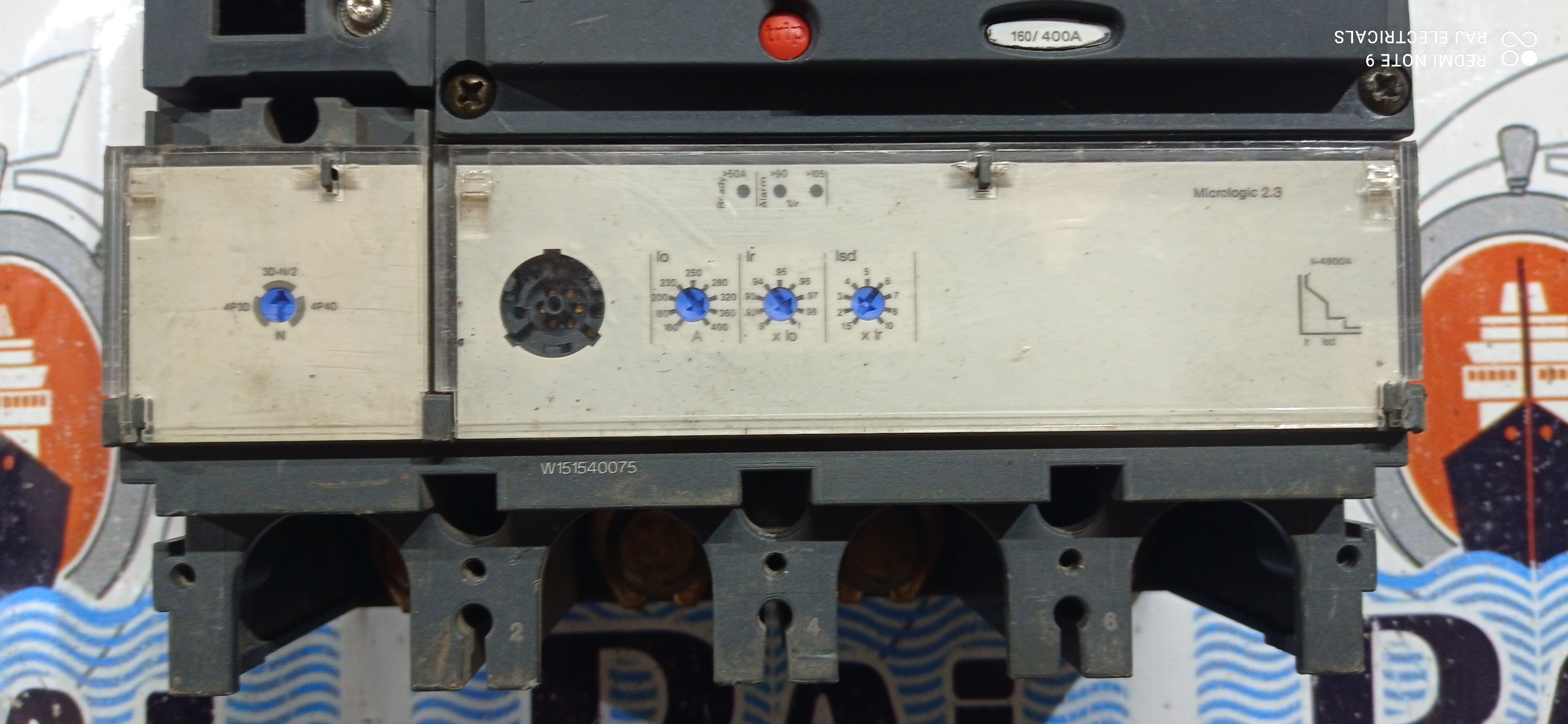 SCHNEIDER (NSX400N) 400A 4P MCCB