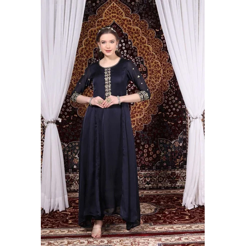 Ladies Black Anarkali Suits