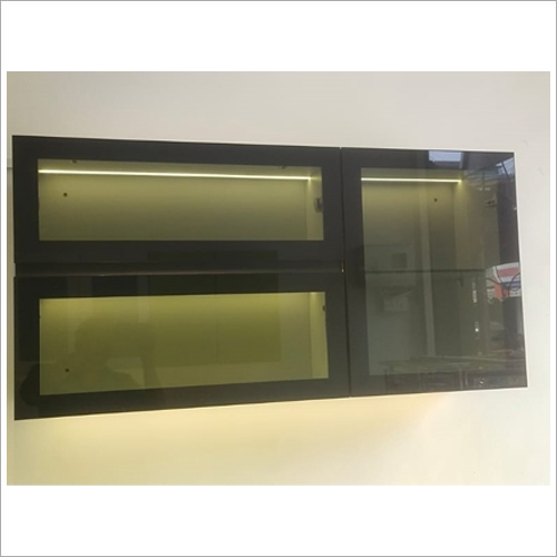 Eco-Friendly Kitchen Glass Cabinet