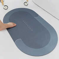 Cotton Tufted Bath Mat - High-quality Cotton, Various Sizes, Multicolored - Anti-slip Latex Backing, Easy Dry Cleaning, Round Tibetan Design